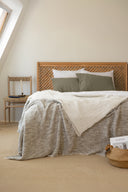 SİHİRLİ HAKİ  MÜSLİN YATAK ÖRTÜSÜ TEK KİŞİLİK