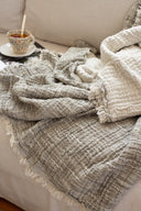 SİHİRLİ HAKİ  MÜSLİN YATAK ÖRTÜSÜ TEK KİŞİLİK