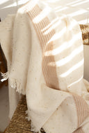 NOPELİ BORDÜRLÜ FORMOSSA YATAK ÖRTÜSÜ