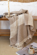 Ege Keten Pamuk Yatak Örtüsü