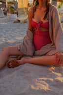 Gia Pamuk Kimono Vizon
