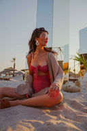 Gia Pamuk Kimono Vizon