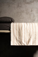 Morocco Keten Pamuk Yatak Örtüsü